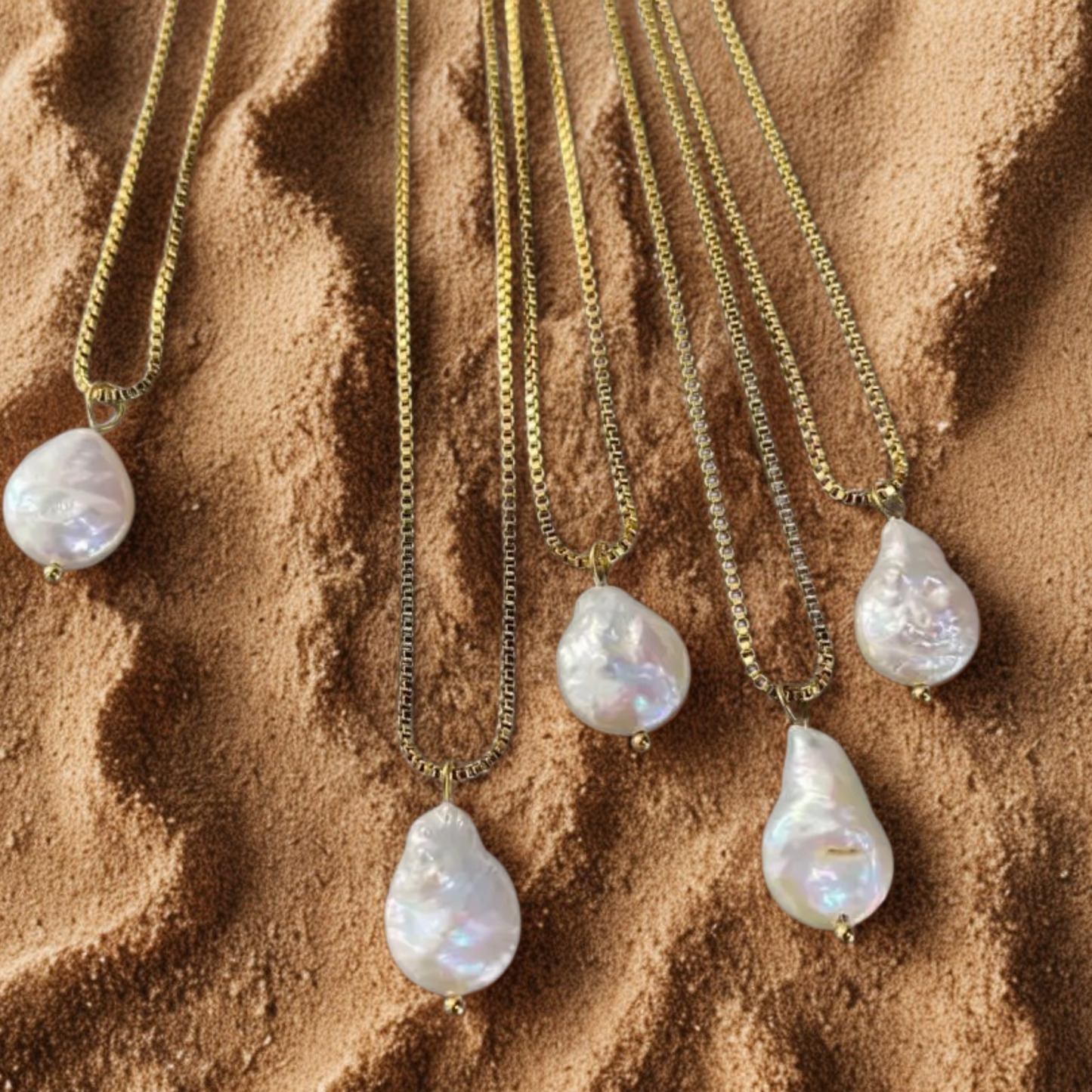 Halsband med Äkta Sötvattenspärla Rostfritt Stål Diamanta Pure Pearl™