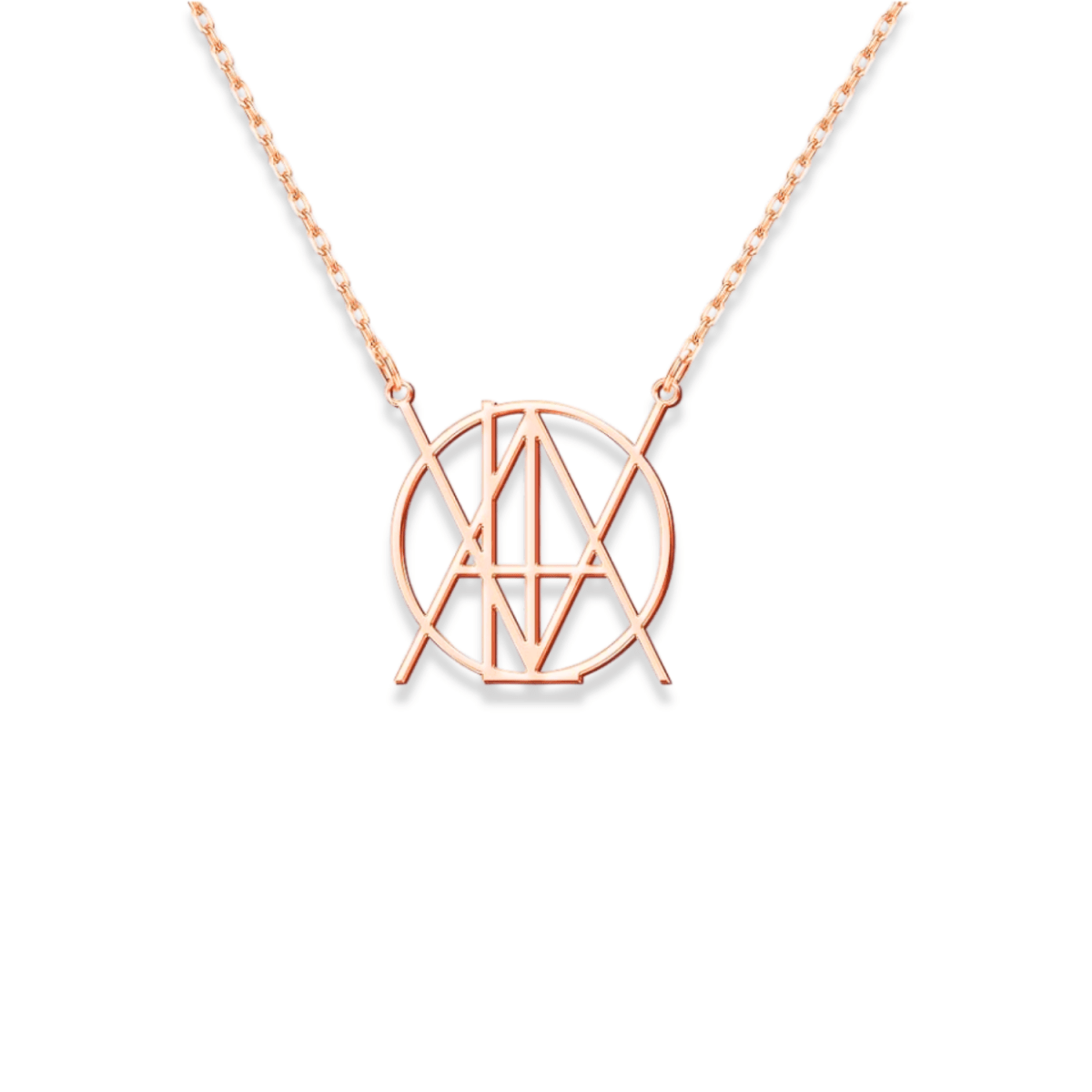 Personligt Monogramhalsband – Diamanta Unity™
