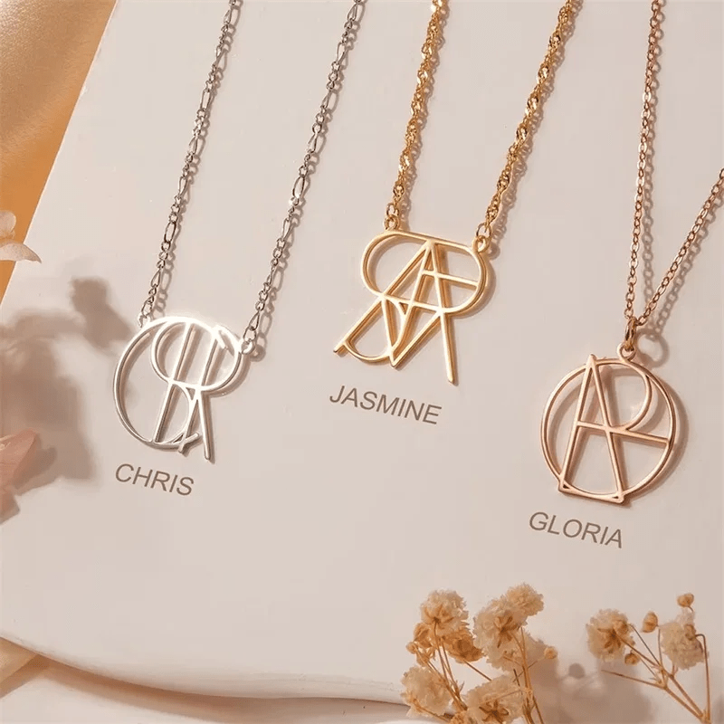 Personligt Monogramhalsband – Diamanta Unity™