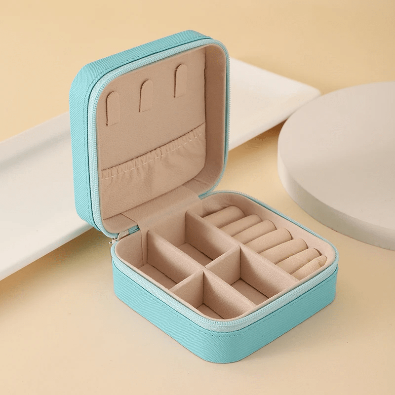 Kompakt smyckesbox i 4 färger – perfekt för resan | Diamanta Pocket Vault™