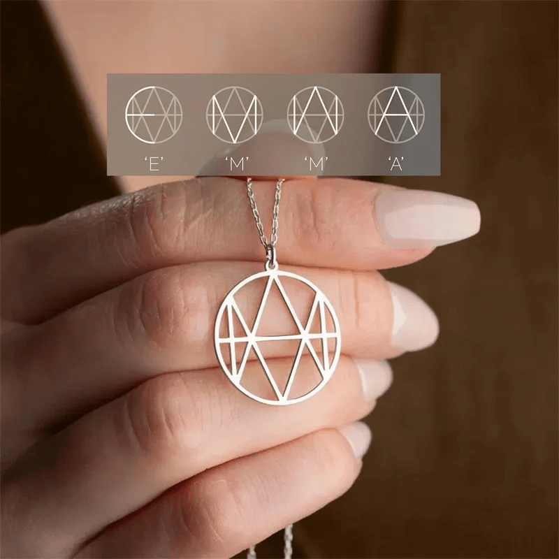 Personligt Monogramhalsband – Diamanta Unity™