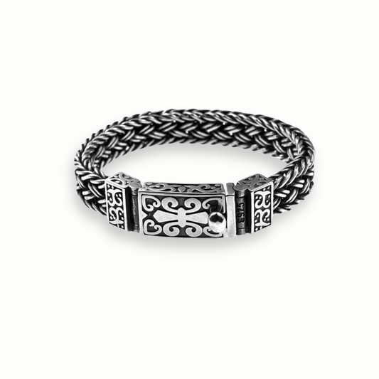 Diamanta Royal Weave™ – Armband i äkta silver
