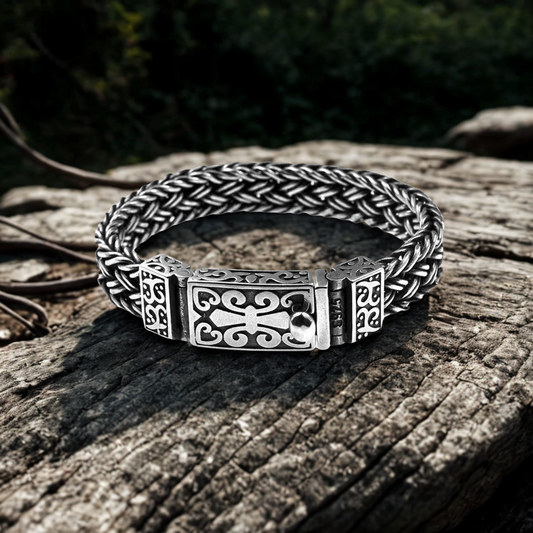 Diamanta Royal Weave™ – Armband i äkta silver
